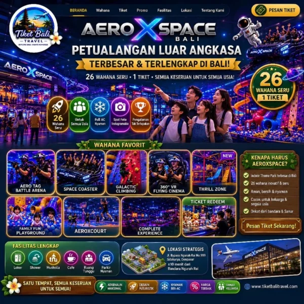 AeroXspace Bali - Ultimate Space Adventure indoor adventure park