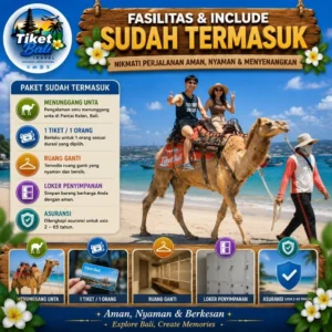 Bali Camel Adventure Riding fasilitas