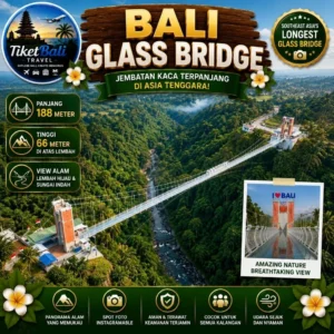 Bali Glass Bridge jembatan kaca terpanjang di asia tenggara
