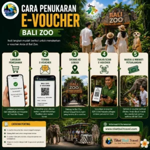 Bali Zoo Cara Penukaran E-Voucher