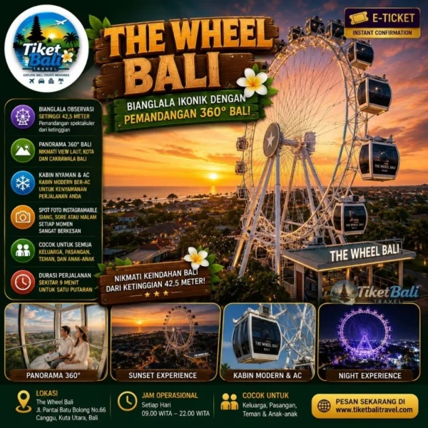 The Wheel Bali - bianglala panorama 360 derajat