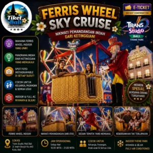 Trans Studio Bali Theme Park Ferris Wheel Sky Cruise