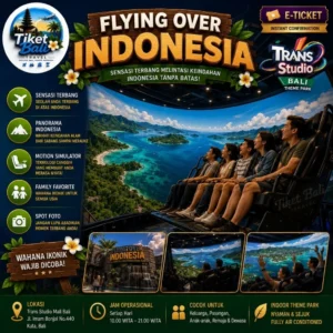 Trans Studio Bali Theme Park Flying Over Indonesia