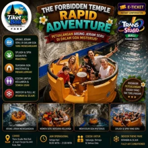 Trans Studio Bali Theme Park Forbidden Temple Rapid Adventure