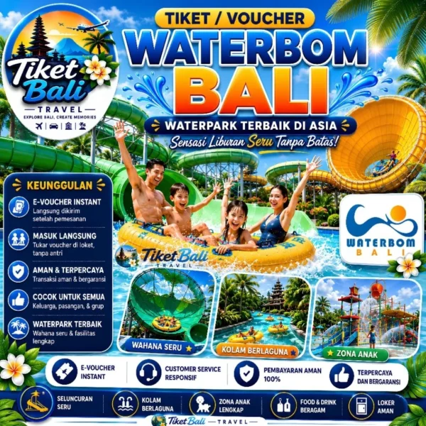 Waterbom Bali waterpark terbaik di asia