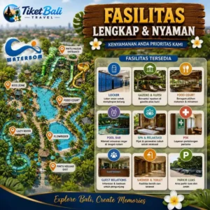 Waterbom Bali waterpark terbaik di asia fasilitas